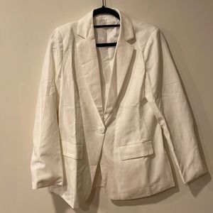 White Blazer - Medium
